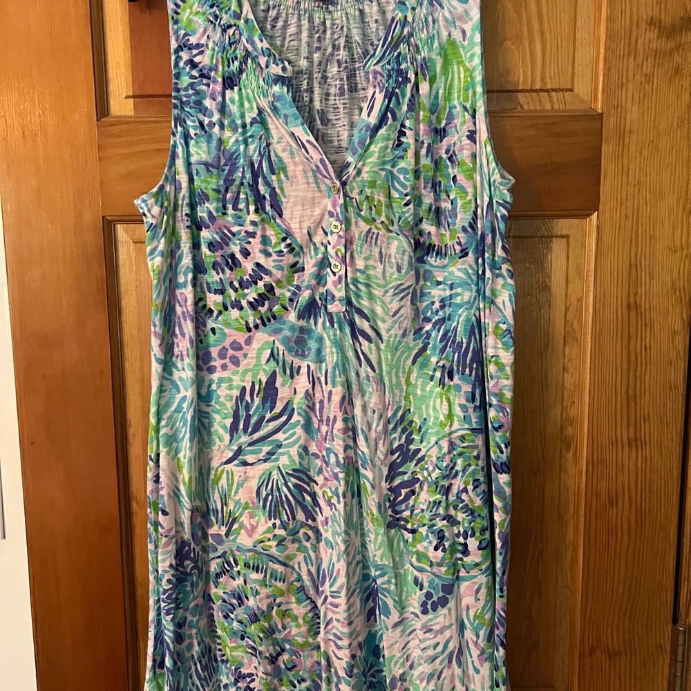 Lilly Pulitzer Multicolor Tropical Swim Coverup